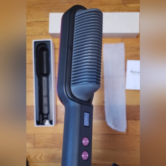 Ionic Hair Straightening Brush Comb NWT - Picture 7 of 10